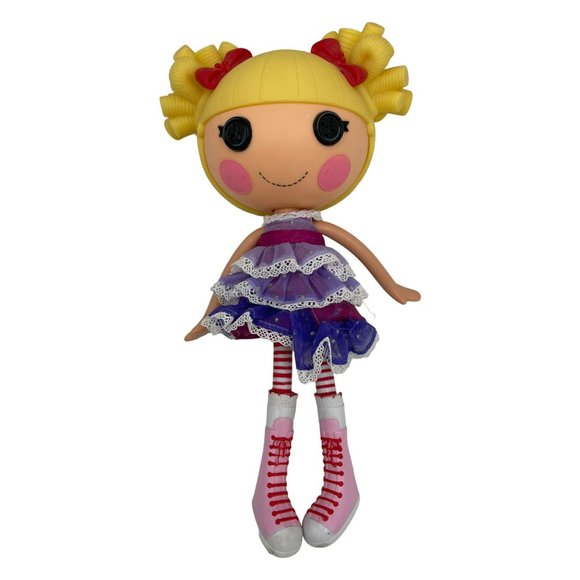 Toys Vintage Mga Lalaloopsy Silly Hair Doll Pigtails W Purple Ruffle